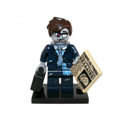 LEGO MINIFIG Travailleur Zombie 2015